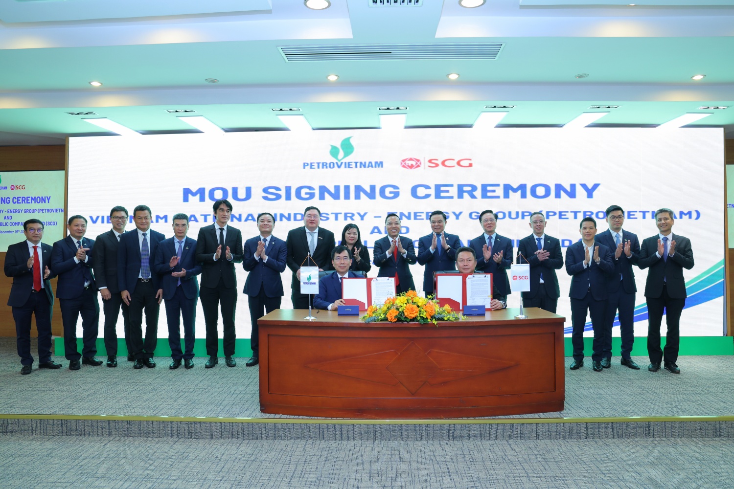 Petrovietnam và SCG ký kết MOU mở rộng khuôn khổ hợp tác chiến lược