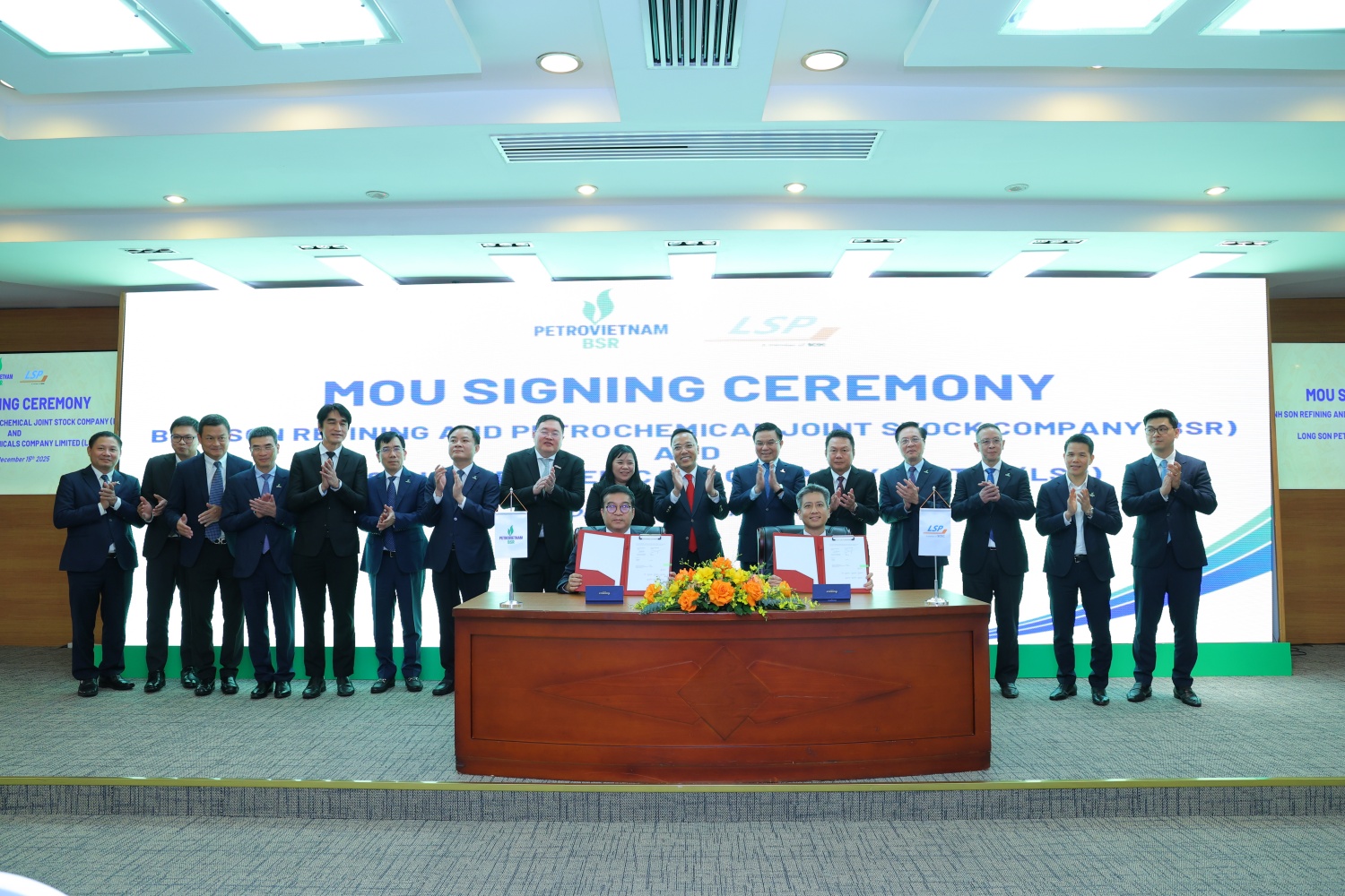 BSR và LSP ký kết biên bản ghi nhớ hợp tác