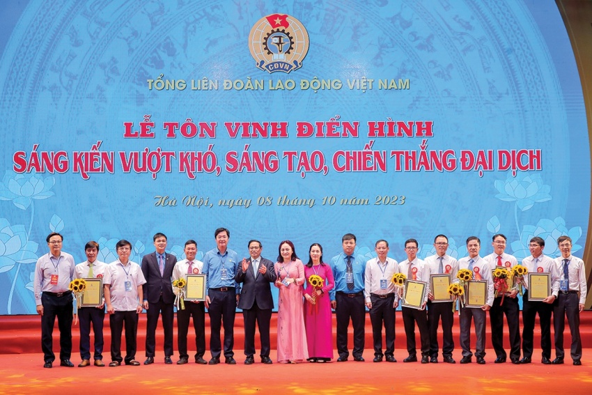 Thủ tướng Phạm Minh Chính chúc mừng Công đoàn Petrovietnam với nhiều sáng kiến vượt khó, sáng tạo, chiến thắng đại dịch