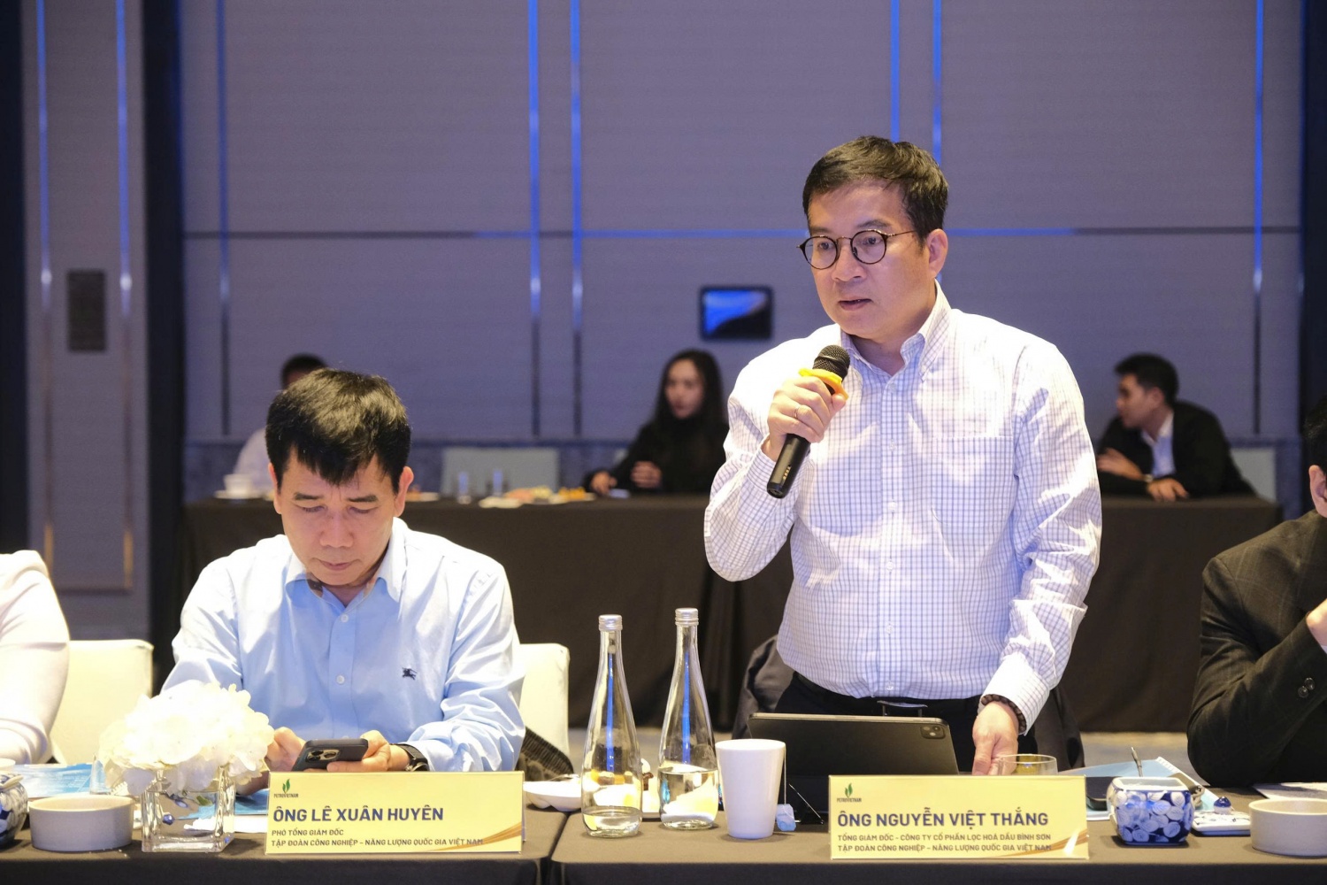 Ông Nguyễn Việt Thắng - Tổng Giám đốc BSR phát biểu tại hội nghị