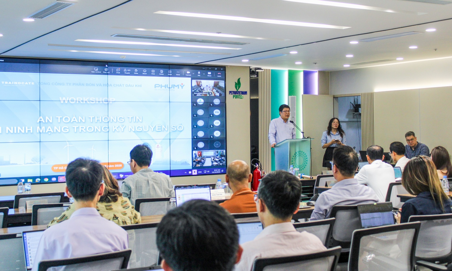 PVFCCo - Phú Mỹ đào tạo an toàn thông tin, an ninh mạng và tăng cường năng lực phòng vệ số”