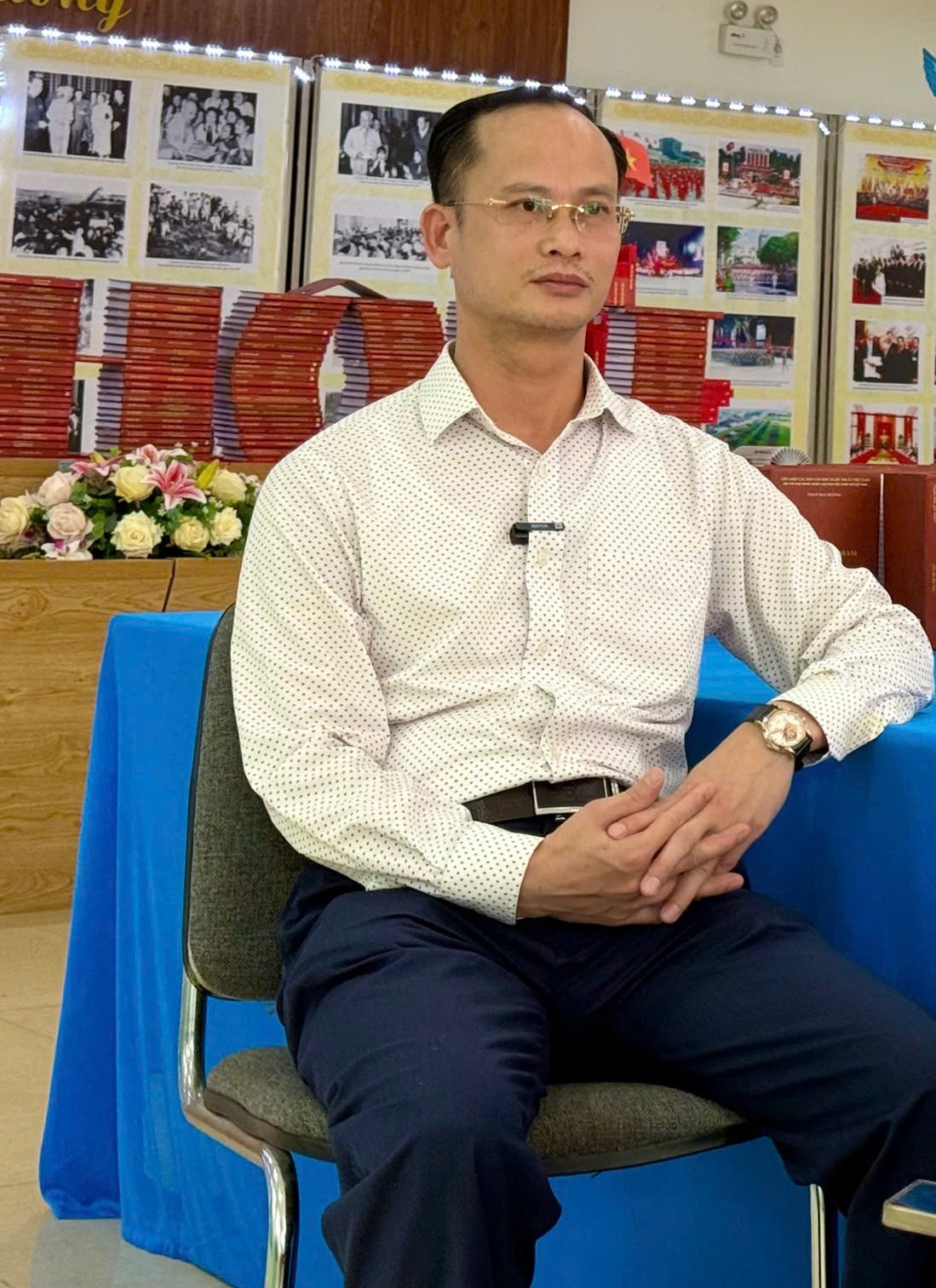 TS Nguyễn Viết Huy - Phó Phòng Giáo dục phổ thông Sở Giáo dục và Đào tạo tỉnh Hưng Yên.