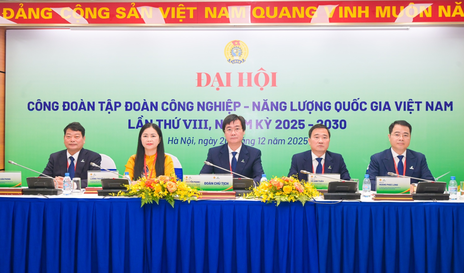 Phiên thứ nhất, Đại hội Công đoàn Petrovietnam lần thứ VIII, nhiệm kỳ 2025-2030