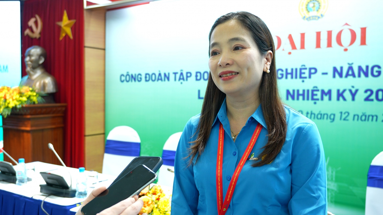 Chị Nguyễn Bích Hải - Phó Chủ tịch Công đoàn PVcomBank khẳng định sẽ tiếp tục giữ vững và lan tỏa “ngọn lửa nhiệt huyết”, tích cực đóng góp vào sự phát triển chung của Tập đoàn.