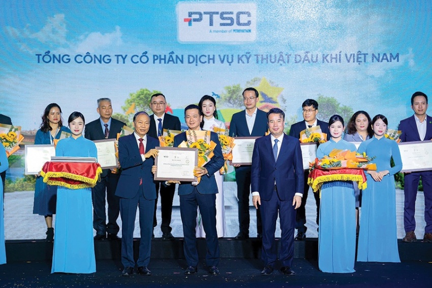 PTSC được vinh danh trong Top doanh nghiệp bền vững Việt Nam 2025