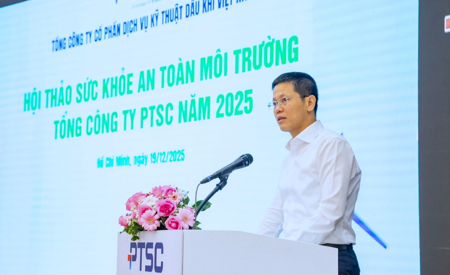 Ông Trần Hồ Bắc - Tổng Giám đốc PTSC nhấn mạnh quan điểm nhất quán của Tổng công ty.