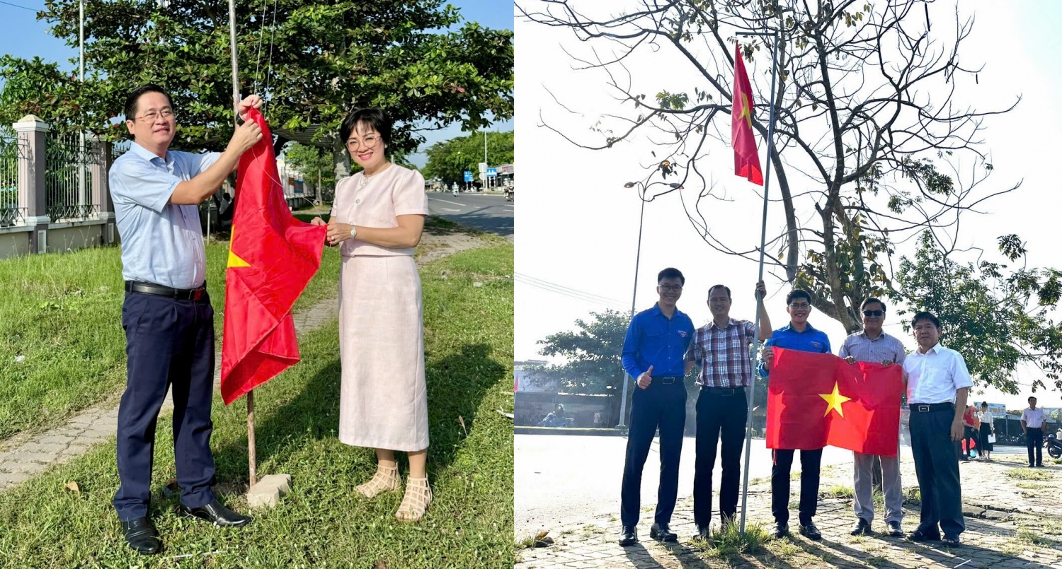 Nghi thức kéo cờ khánh thành công trình đường cờ Tổ quốc và phát động Ngày hội “Thanh niên Cần Thơ hành động vì thành phố thân yêu”.