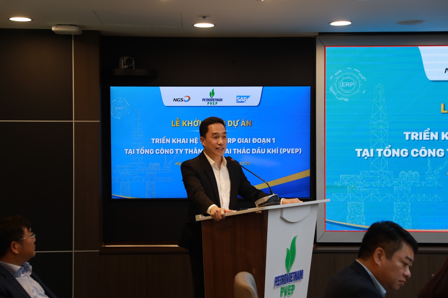 Tổng Giám đốc SAP Việt Nam Nguyễn Hồng Việt khẳng định, SAP sẽ đồng hành và gắn kết chặt chẽ cùng PVEP và NGS.