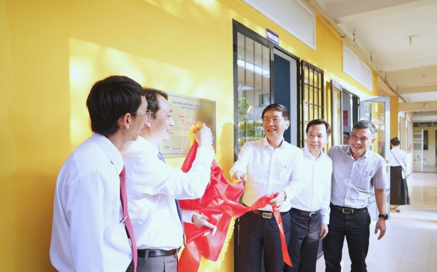 Khánh thành Phòng STEM Innovation Petrovietnam tại Trường THPT Thống Nhất A