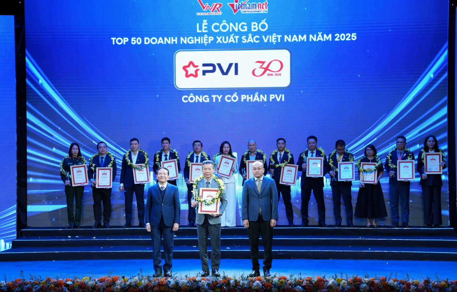 Công ty Cổ phần PVI (PVI) được vinh danh trong Top 50 Doanh nghiệp xuất sắc Việt Nam năm 2025.