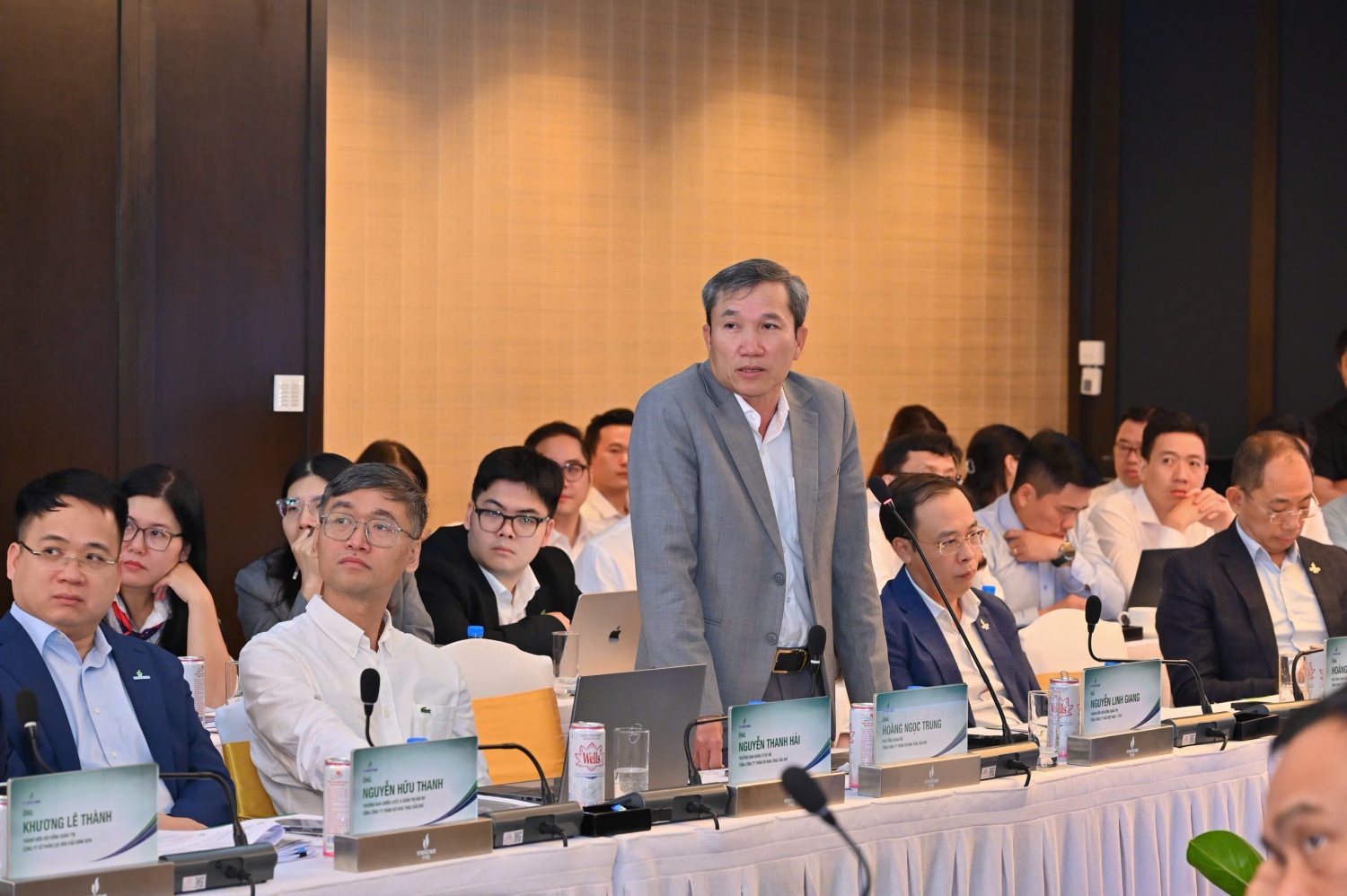 Ông Hoàng Ngọc Trung, Phó Tổng Giám đốc PVEP phát biểu