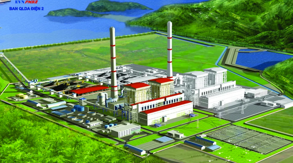 Phối cảnh NMNĐ LNG Quảng Trạch 2.