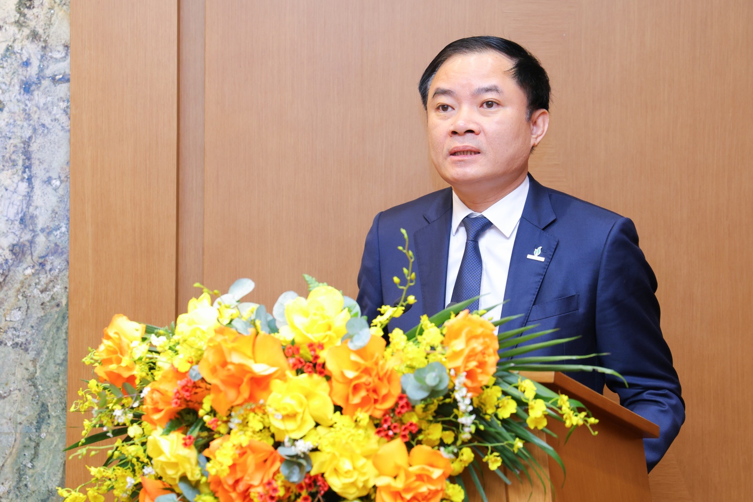 Đồng chí Lê Ngọc Sơn, Bí thư Đảng ủy, Chủ tịch HĐTV Petrovietnam nhấn mạnh việc kiện toàn Ban Chấp hành là cơ sở để Đảng ủy Tập đoàn để triển khai nhiệm vụ, chiến lược, kế hoạch đề ra