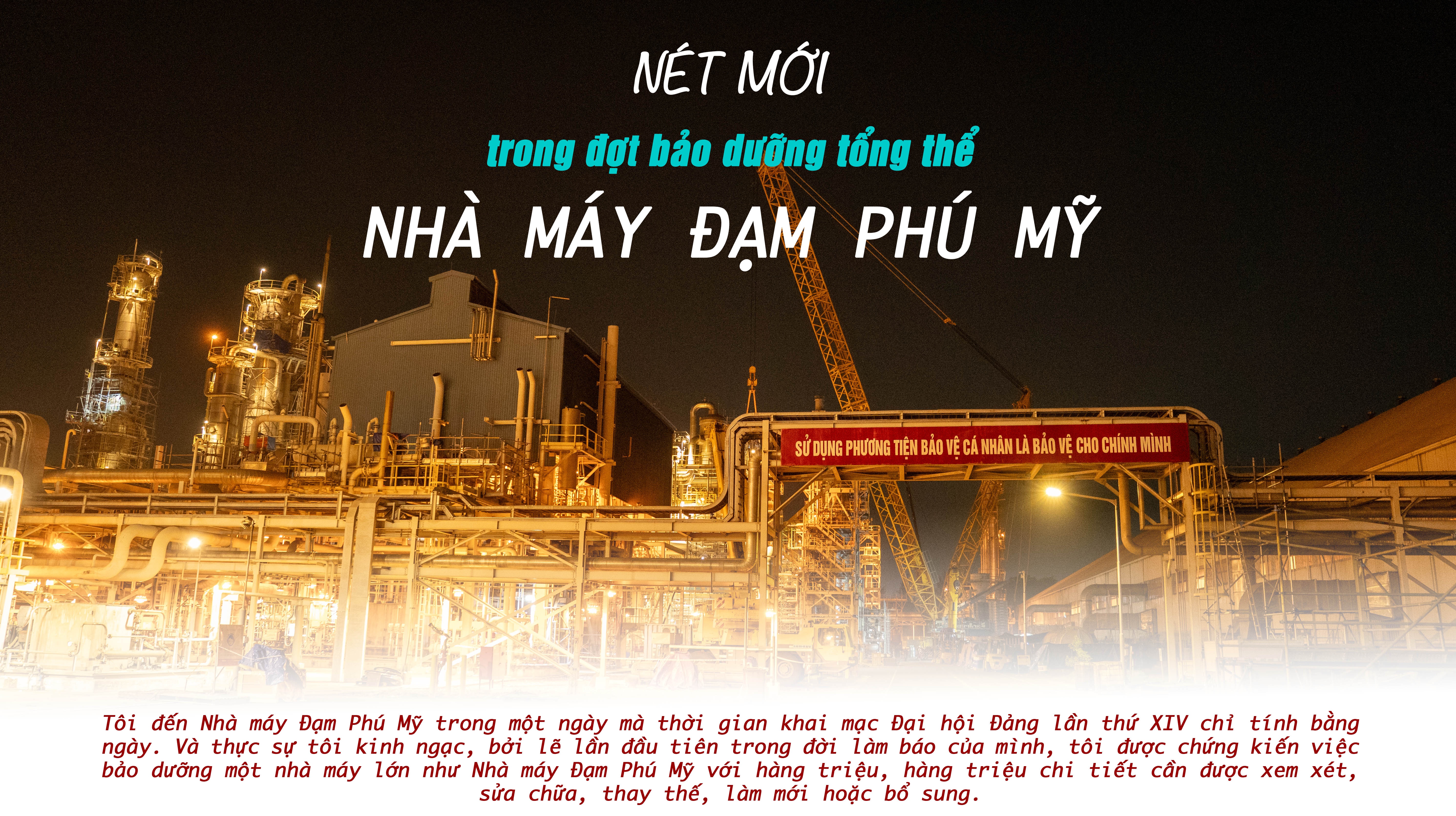 [Magazine] Nét mới trong đợt bảo dưỡng tổng thể ở Nhà máy Đạm Phú Mỹ”