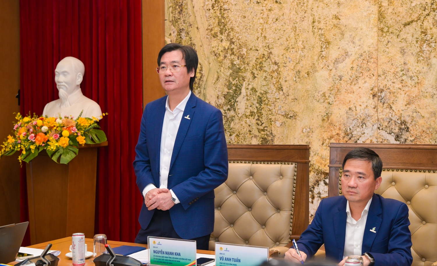 Chủ tịch Công đoàn Petrovietnam Nguyễn Mạnh Kha: Công đoàn Petrovietnam xác định việc nâng cao đời sống vật chất, văn hóa, tinh thần cho đoàn viên, người lao động là nhiệm vụ xuyên suốt