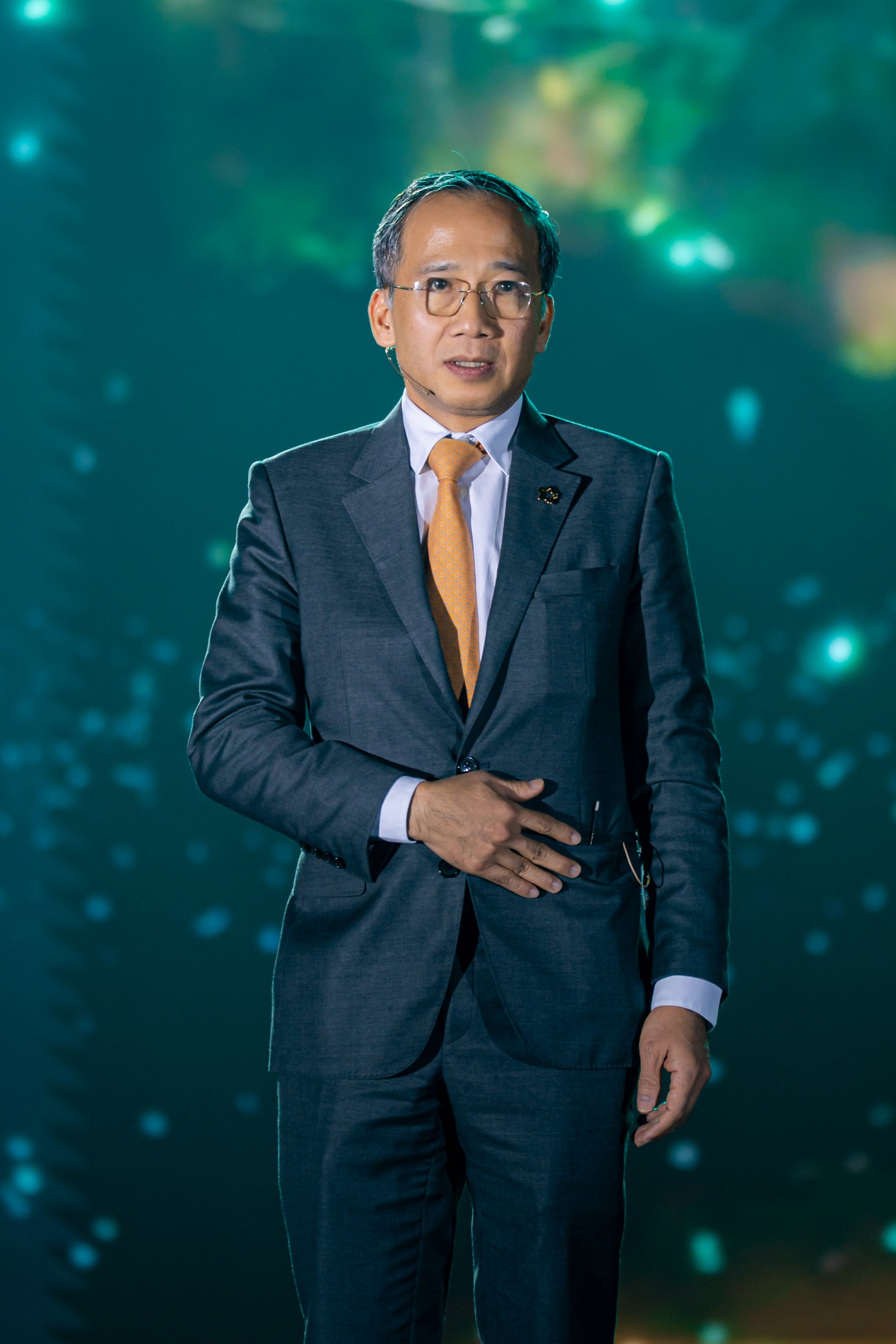 Ông Dương Thanh Francois-Chủ tịch HĐTV Bảo hiểm PVI phát biểu tại buổi lễ