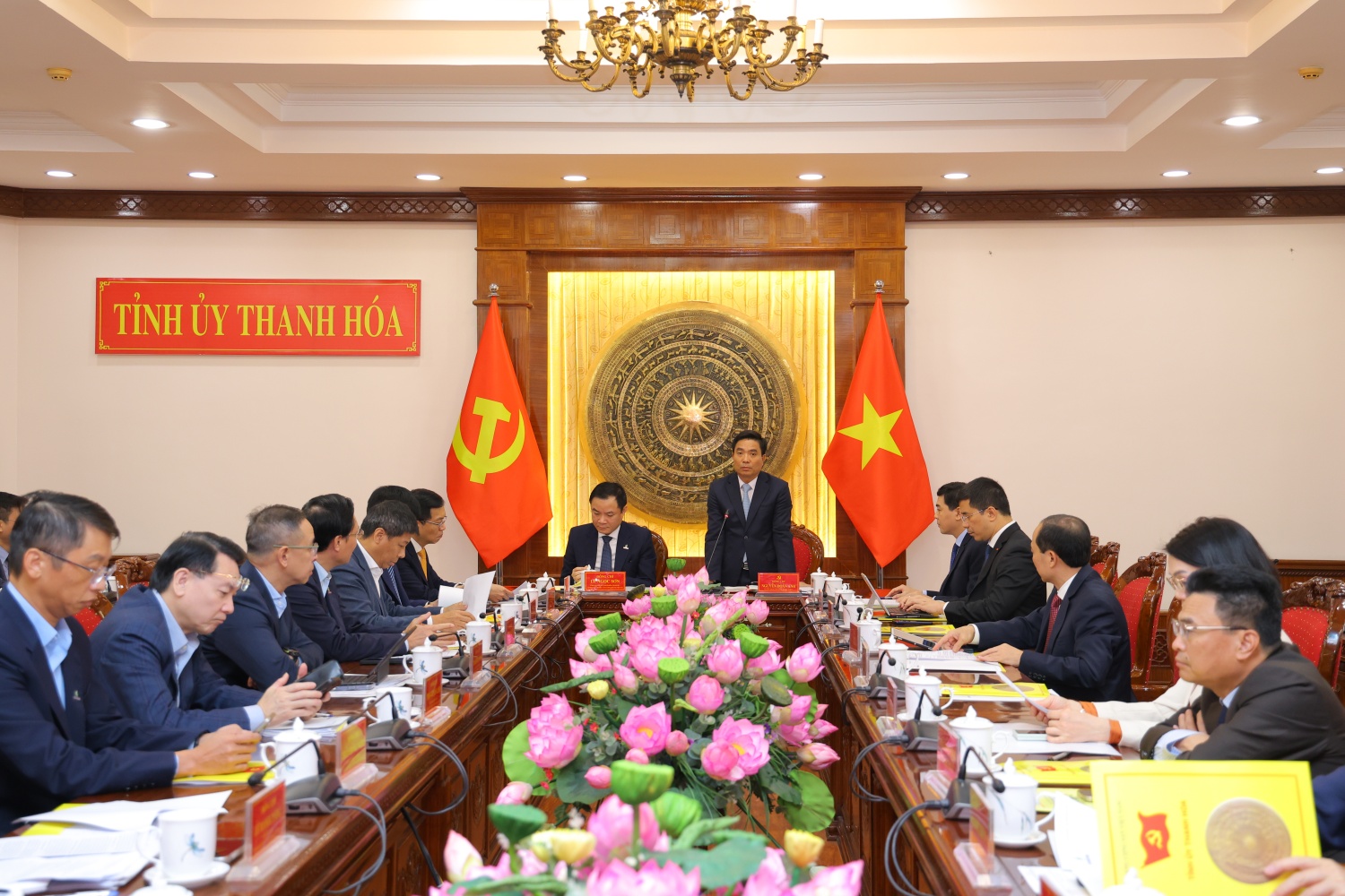 Toàn cảnh buổi làm việc