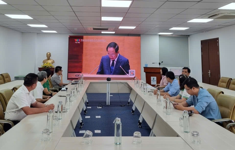 Điểm cầu tại PVE