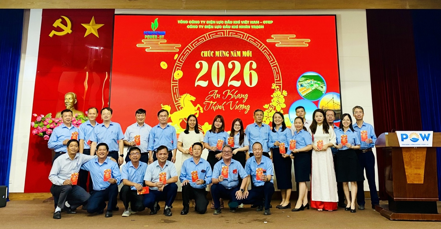 Không khí ra quân sôi động ở Nhà máy điện khí Nhơn Trạch 1