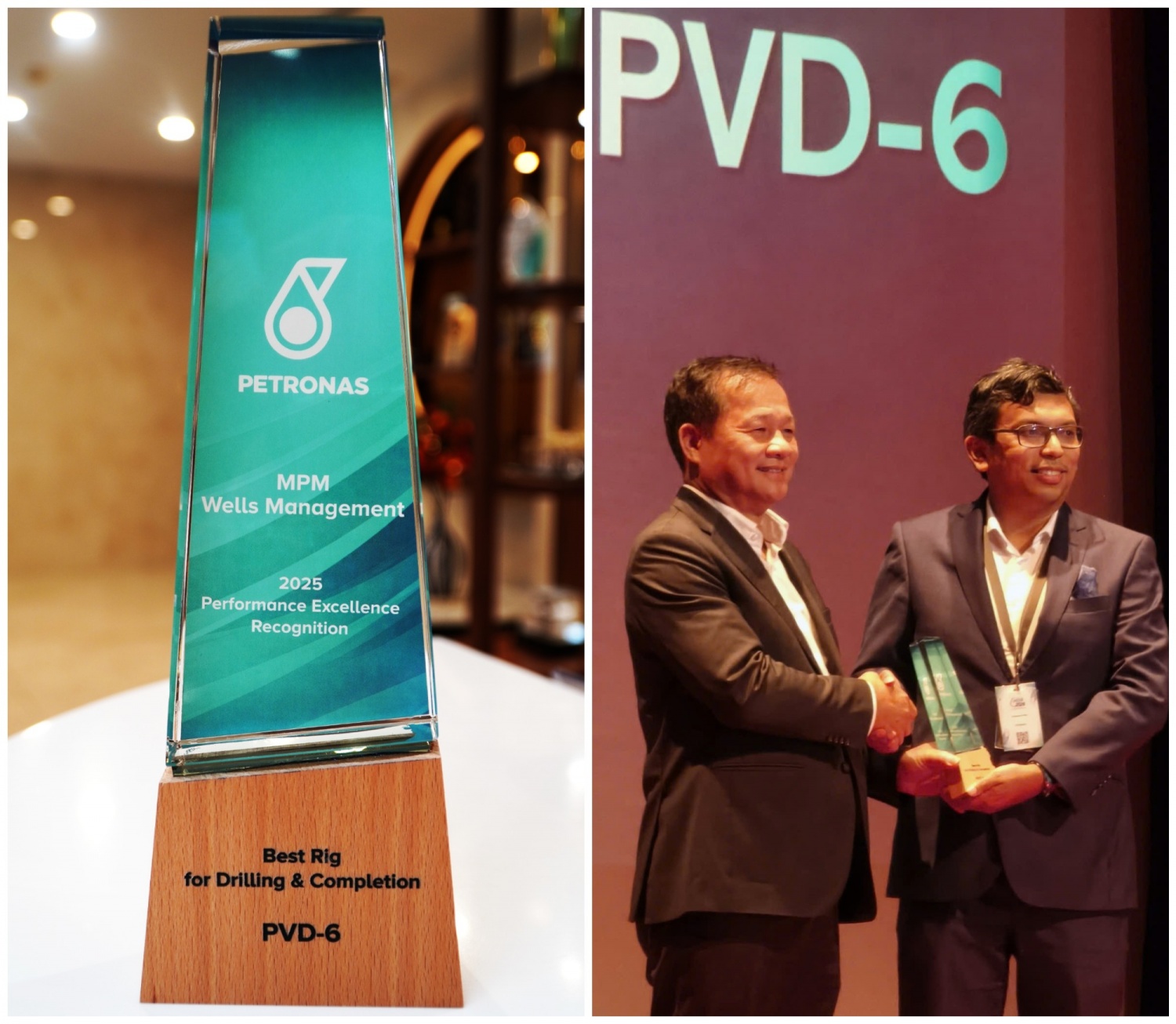 Giàn PV DRILLING VI nhận giải thưởng “Giàn khoan tốt nhất năm 2025” tại Malaysia”