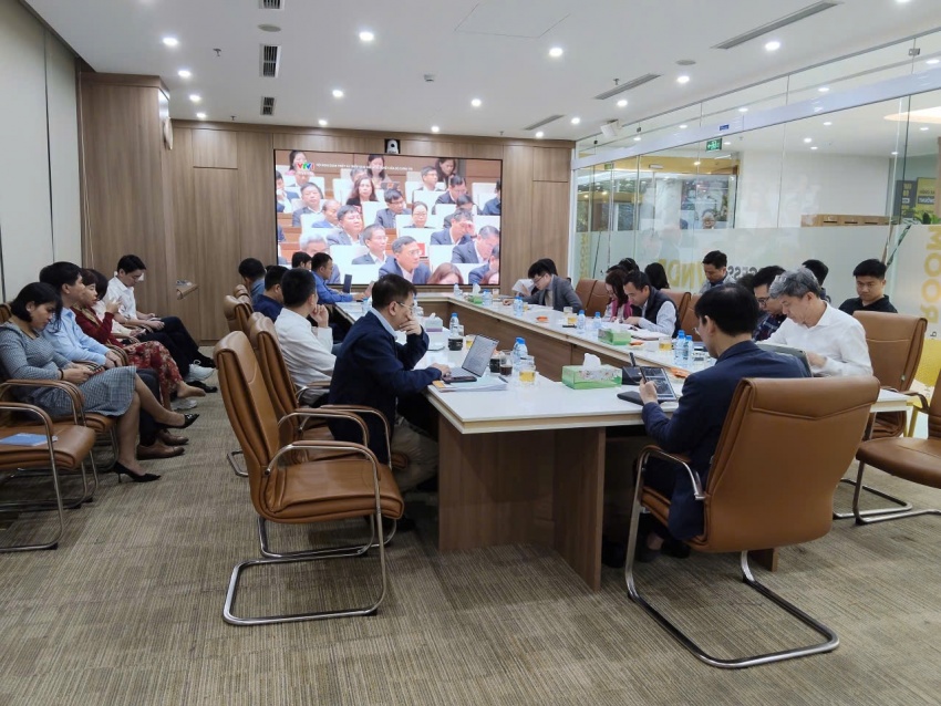 Điểm cầu tại PVNDB.