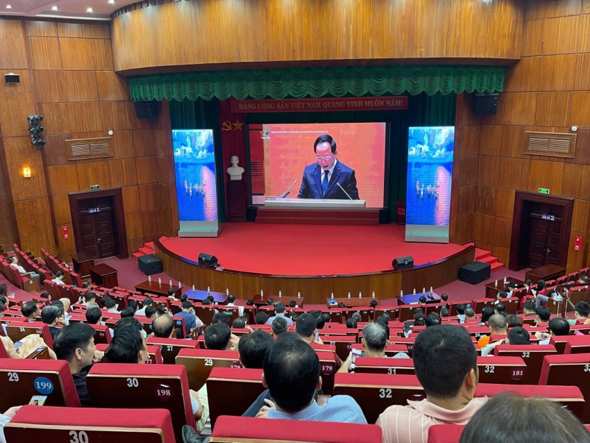 Điểm cầu tại Vietsovpetro.