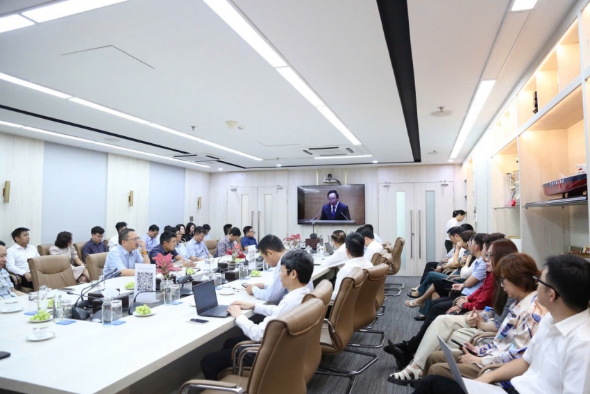 Điểm cầu tại PVTrans.