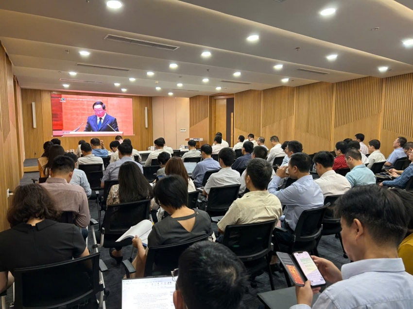 Điểm cầu tại PTSC.