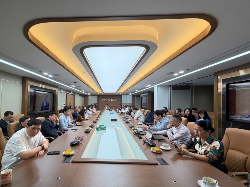 Điểm cầu tại PV Power.