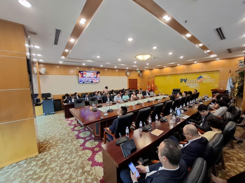 Điểm cầu tại PVcomBank.