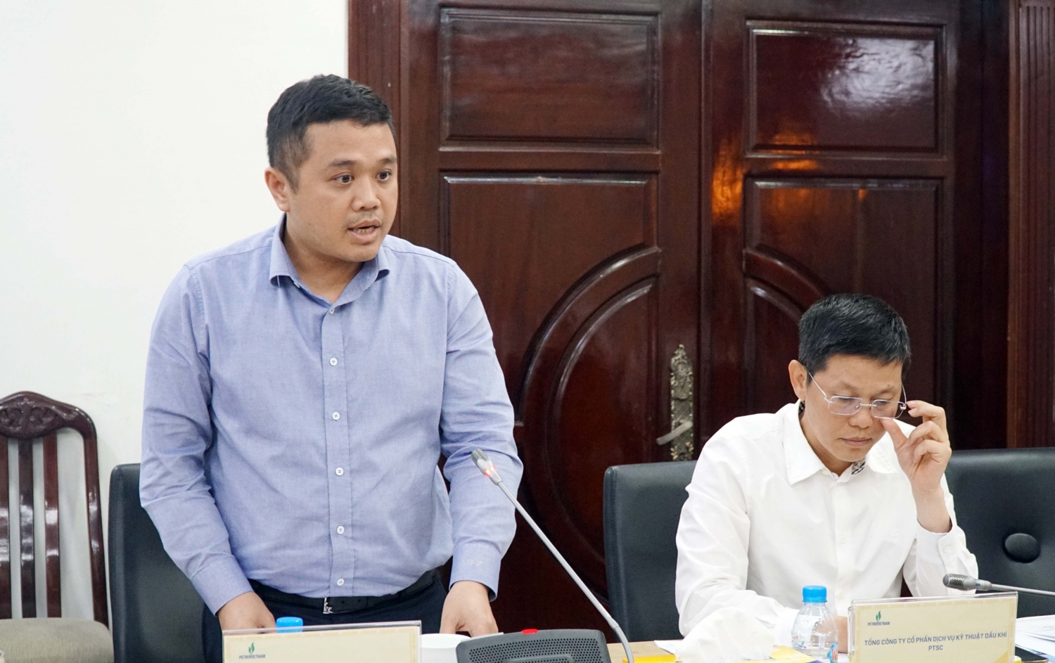 Tổng Giám đốc PVOIL Nguyễn Đăng Trình phát biểu