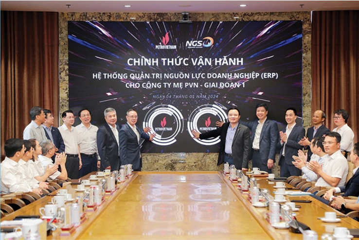 Petrovietnam chính thức vận hành hệ thống ERP từ tháng 5/2024.