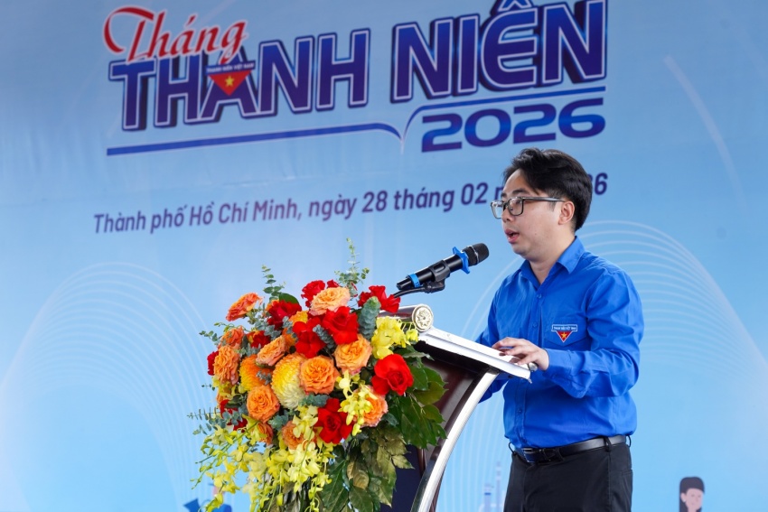 Đồng chí Phạm Đăng An phát động Tháng Thanh niên 2026