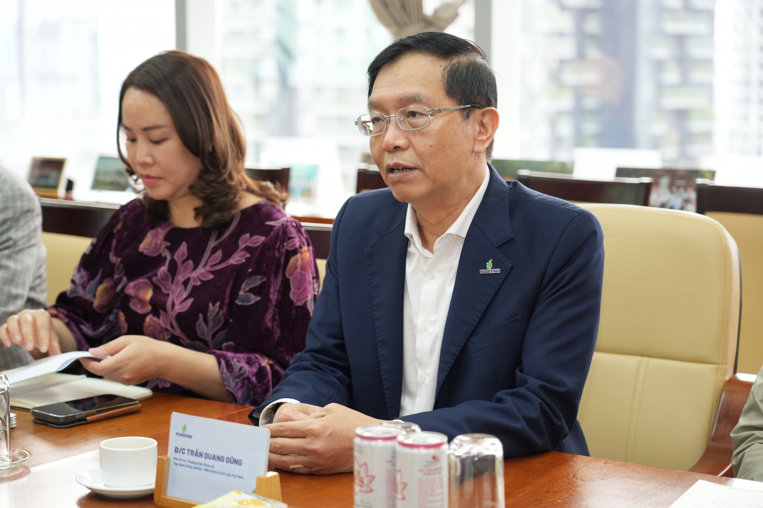 Đồng chí Trần Quang Dũng - Phó Bí thư Thường trực Đảng ủy Petrovietnam: Tập đoàn sẵn sàng phối hợp, đồng hành cùng Hiệp hội tổ chức Diễn đàn quốc gia “Văn hóa với Doanh nghiệp” năm 2026, đồng thời tích cực tham gia tuyên truyền, phổ biến các chuẩn mực văn hóa kinh doanh tới cộng đồng doanh nghiệp.