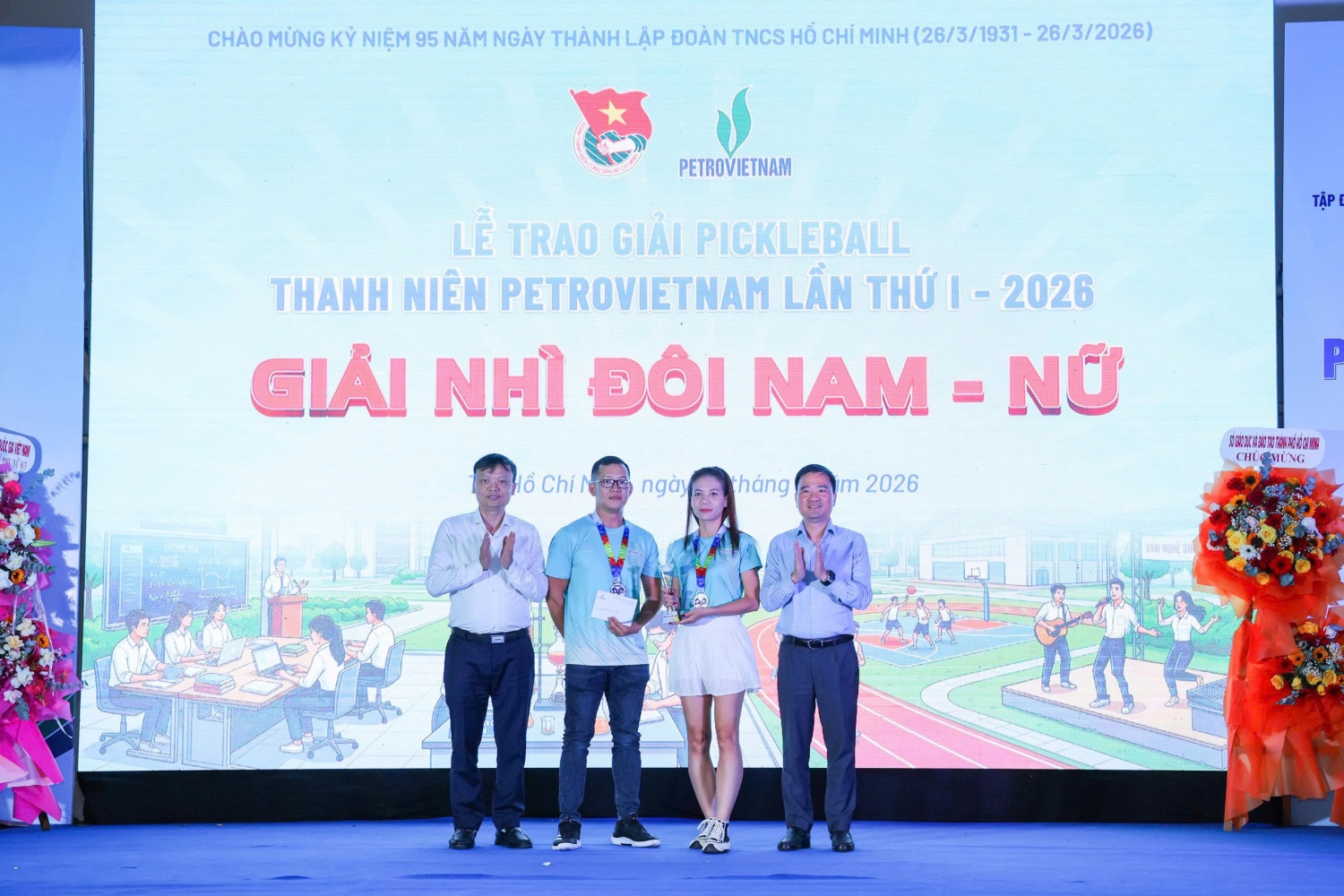 Đây là giải Pickleball đầu tiên do Đoàn Thanh niên Petrovietnam tổ chức, góp phần tăng cường sự gắn kết giữa tuổi trẻ Petrovietnam với thanh niên địa phương.