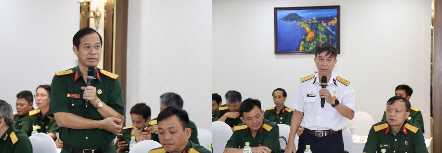 Các đại biểu tham gia thảo luận tại hội nghị.
