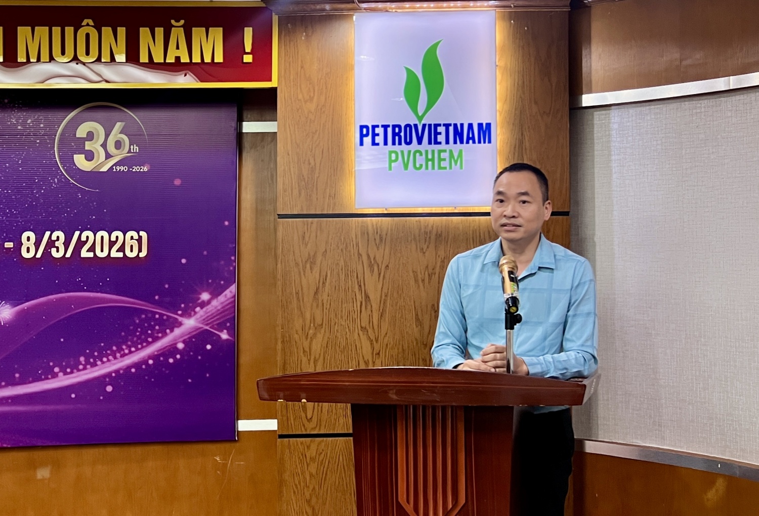 Ông Nguyễn Trọng Hiền - Chủ tịch Công đoàn PVChem: Công đoàn Tổng công ty sẽ tiếp tục đồng hành cùng lãnh đạo và người lao động, xây dựng PVChem ngày càng phát triển vững mạnh