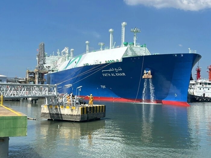 LNG carrier from Middle East arrives at Vietnam’s Thi Vai terminal