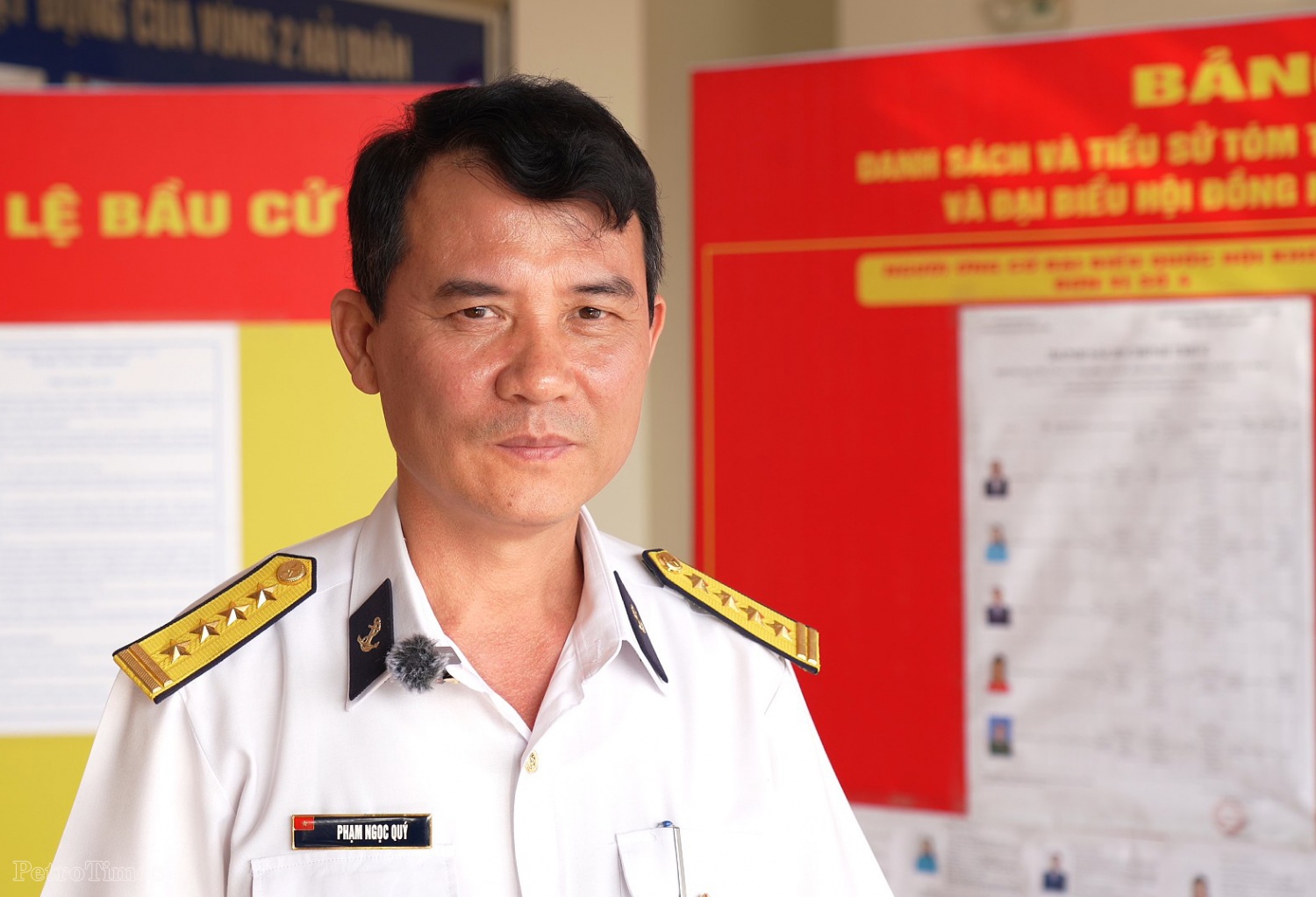 Đại tá Phạm Ngọc Quý – Ủy viên Ban Thường vụ, Chủ nhiệm Chính trị Bộ Tư lệnh Vùng 2 Hải quân