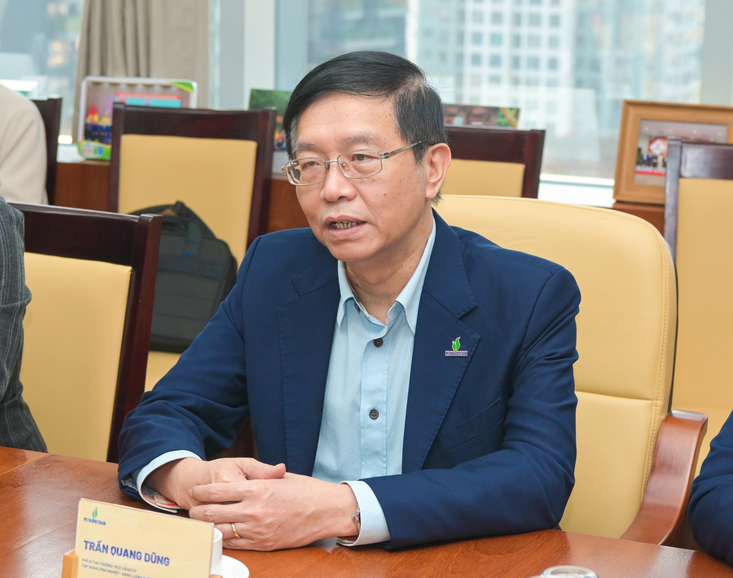 Đồng chí Trần Quang Dũng - Phó Bí thư Thường trực Đảng ủy Petrovietnam được Hiệp hội Phát triển Văn hóa Doanh nghiệp Việt Nam mời đảm nhiệm đồng Chủ tịch diễn đàn Quốc gia Thường niên Văn hóa với Doanh nghiệp.