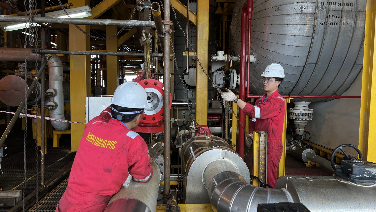 Tuổi trẻ Petrovietnam trên các công trình dự án
