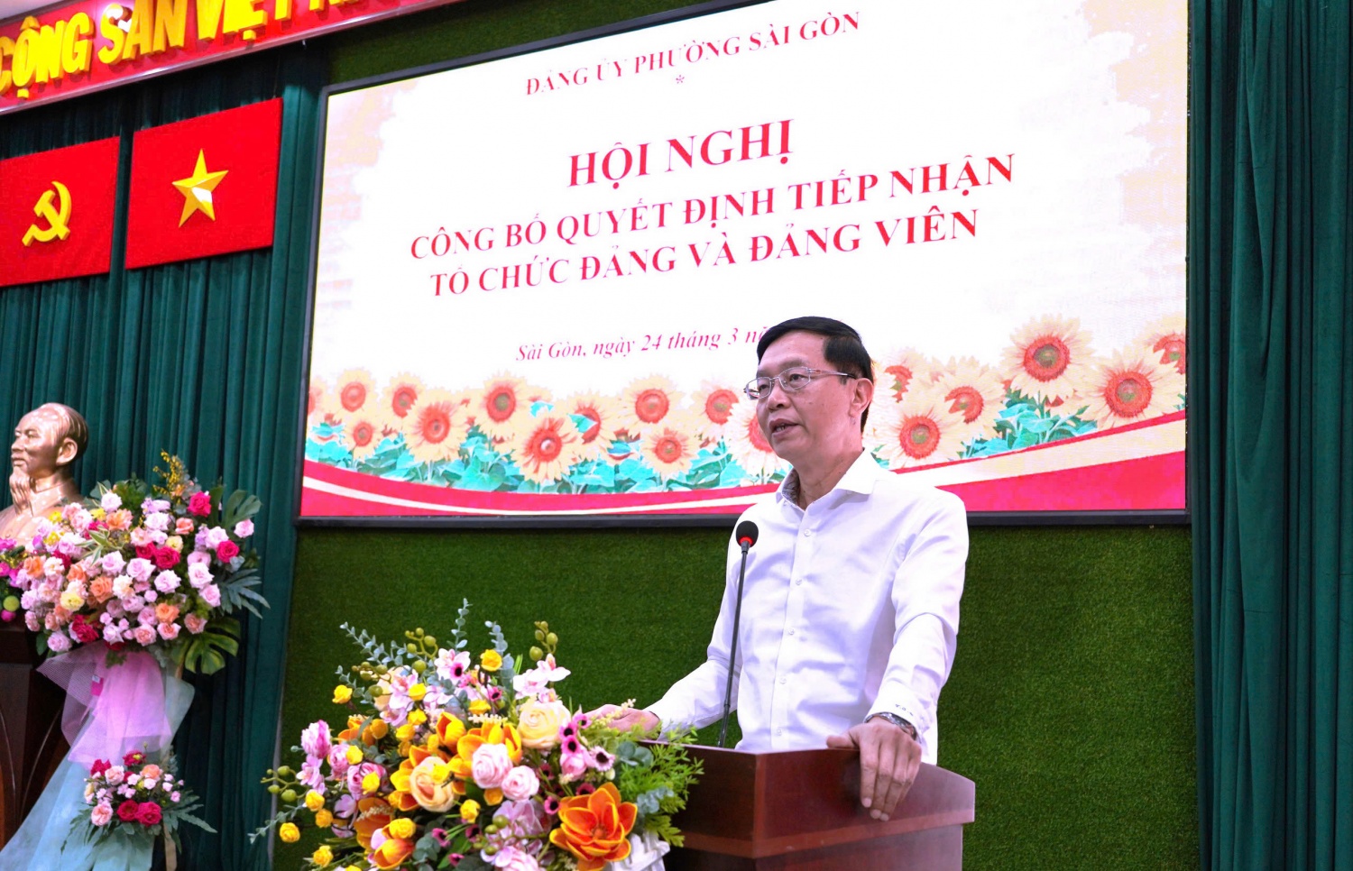 Đồng chí Trần Quang Dũng - Phó Bí thư Thường trực Đảng ủy Petrovietnam đề nghị sau khi chuyển giao và kiện toàn, các tổ chức đảng cần thực hiện tốt hơn nữa nhiệm vụ chính trị của mình