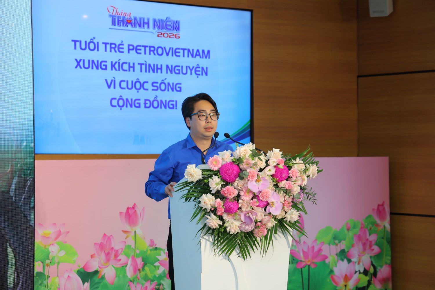 Đồng chí Phạm Đăng An: Tuổi trẻ Petrovietnam sẽ tiếp tục đổi mới mạnh mẽ, phát huy trí tuệ, tinh thần xung kích, góp phần xây dựng Tập đoàn phát triển bền vững, hiện đại, hội nhập quốc tế.
