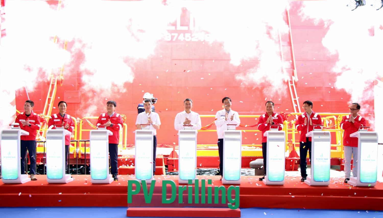 Lễ đặt tên giàn PV DRILLING IX.