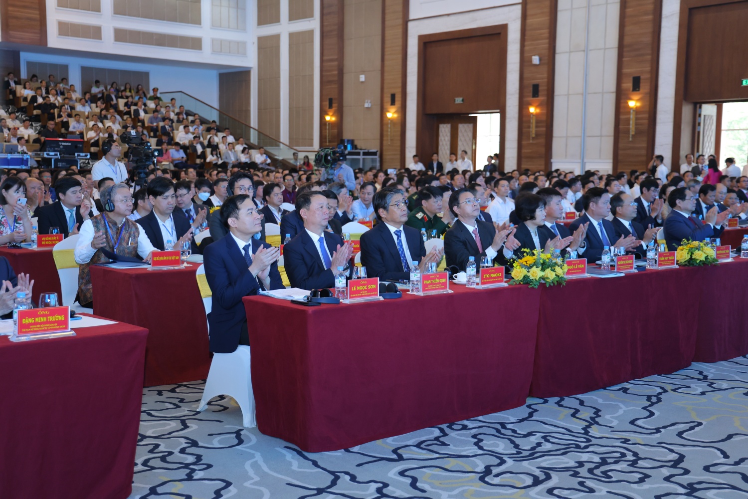Chủ tịch HĐTV Petrovietnam Lê Ngọc Sơn tham dự hội nghị.