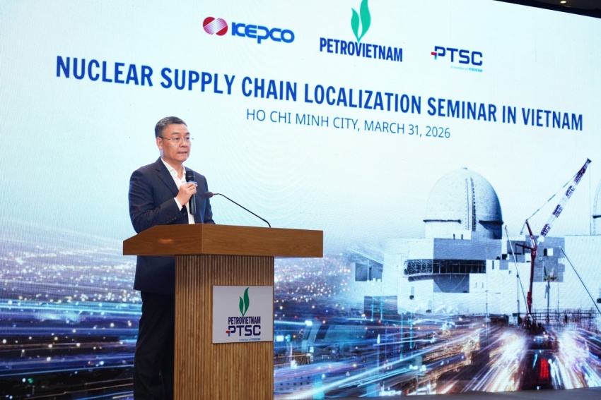 Ông Lê Mạnh Cường - Phó Tổng Giám đốc Petrovietnam khẳng định, Petrovietnam hoàn toàn có đủ năng lực để tham gia sâu vào chuỗi cung ứng điện hạt nhân.