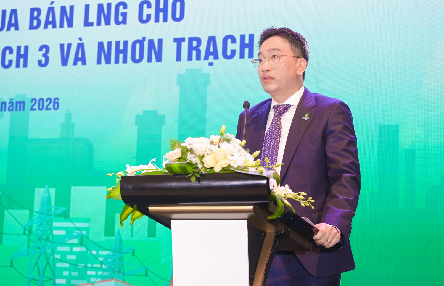 Đồng chí Nguyễn Thanh Bình – Chủ tịch Hội đồng Quản trị PV GAS nhấn mạnh bước đi chiến lược nhằm đưa LNG nhập khẩu trở thành nguồn nhiên liệu chủ lực
