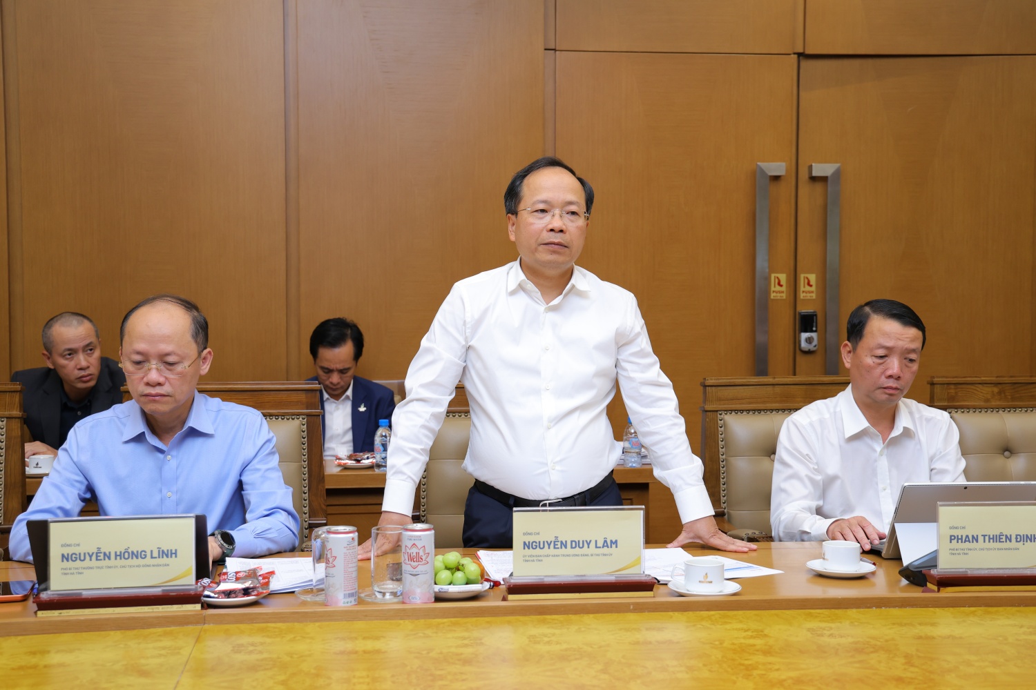Đồng chí Nguyễn Duy Lâm: Đề án là hướng đi phù hợp với chủ trương, định hướng của Đảng về bảo đảm an ninh năng lượng, đồng thời gắn với chiến lược phát triển công nghiệp làm động lực chủ lực của tỉnh.