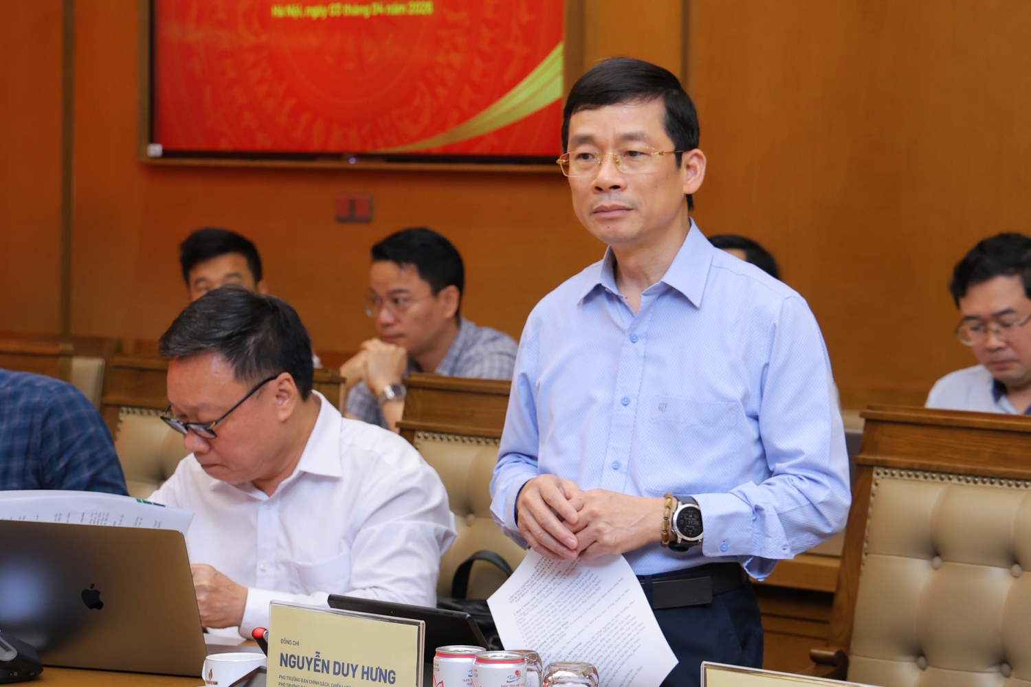 Đồng chí Nguyễn Duy Hưng ghi nhận những nỗ lực, kết quả và đóng góp toàn diện của Petrovietnam trong thực hiện Nghị quyết 36 thời gian qua