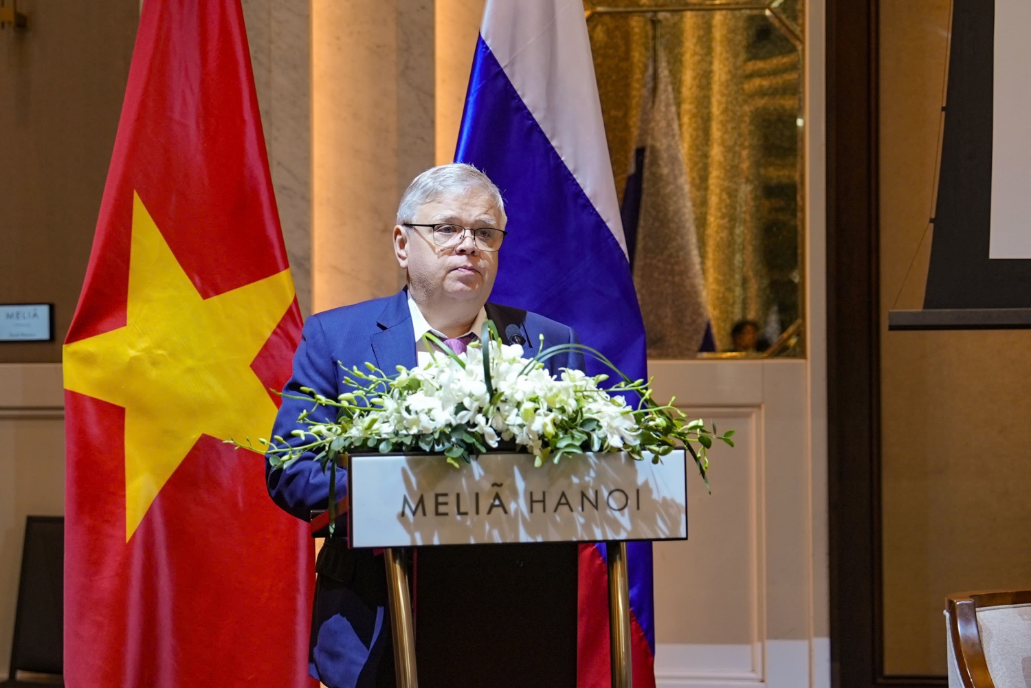 Ông Kharinov Vyacheslav Nikolaevich - Đại diện Thương mại Nga tại Việt Nam.